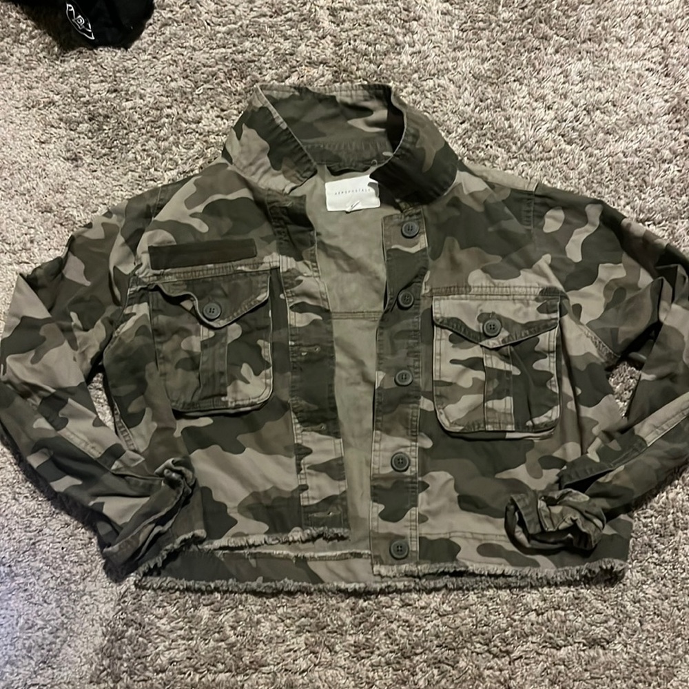 camo womens jean jacket